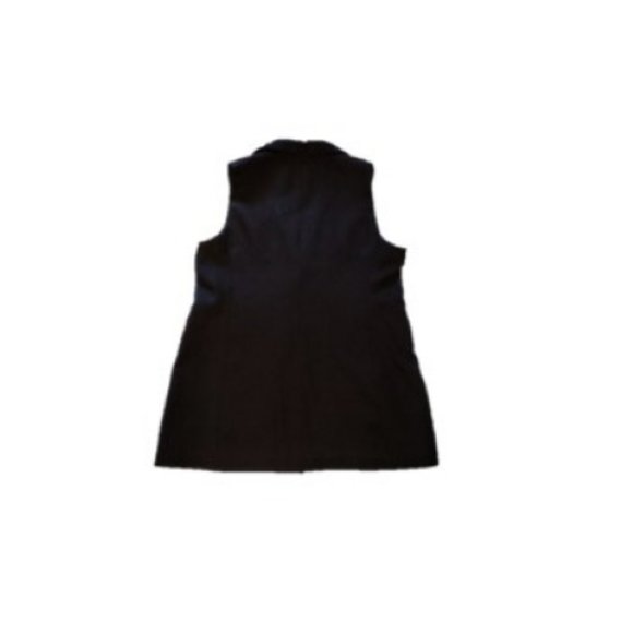 BLACK WAISTCOAT FOR WOMEN, XL - Picture 3 of 3
